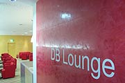 Eingang zur DB-Lounge (Bild: Martin Schmitz)